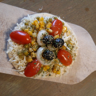 Braziliaanse Veggie pizza