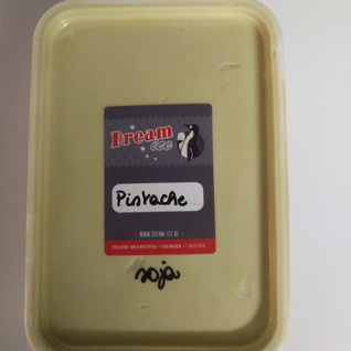 Lactosevrij/vegan rijst ijs pistache