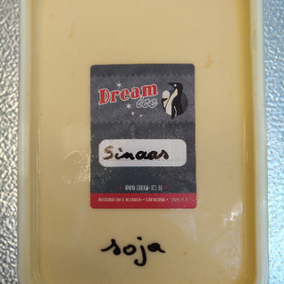 Lactosevrij/vegan soja ijs sinaas