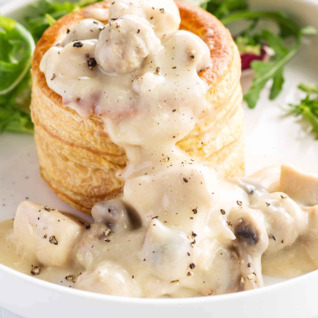 Veggi Vol au Seitan 