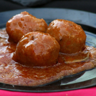 Balletjes in tomatensaus 