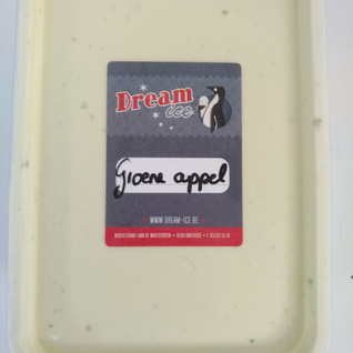Groene appel ijs