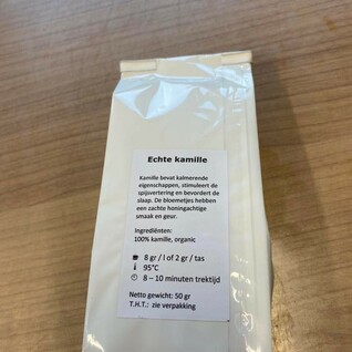 Thee - echte kamille