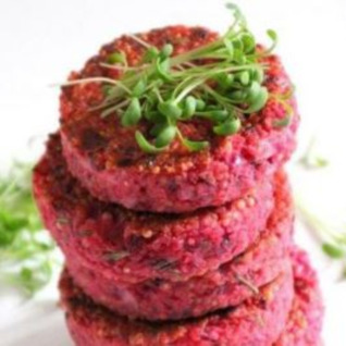 Veggi Rode Biet Burger 