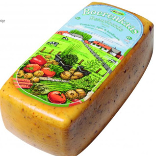Boerenkaas met tomaten 