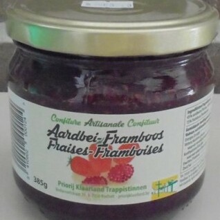 14 Kloosterconfituur Klaarland - Aardbei-Framboos
