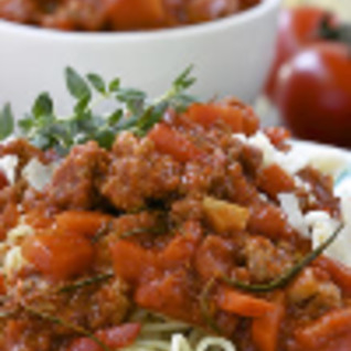 SPAGHETTI BOLOGNAISE