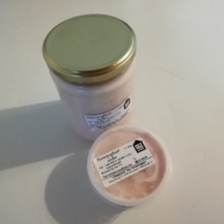 Volle fruityoghurt aardbei 500ml